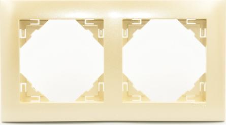 Efapel EFAPEL AQUARELLA RAMKA 2-KROTNA PERŁOWY 90920 TPE