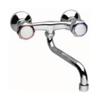 Bateria kuchenna Ferro Standard ścienna chrom (BST5)