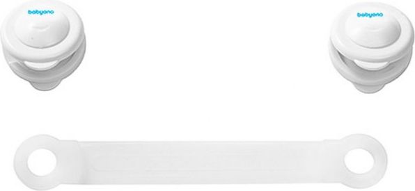 BabyOno Zabezpieczenie uniwersalne białe 2szt.