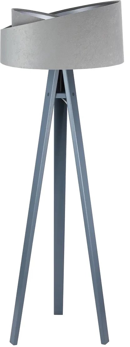 Lampa stojąca GEMSTONE szara/srebrna BPS KONCEPT