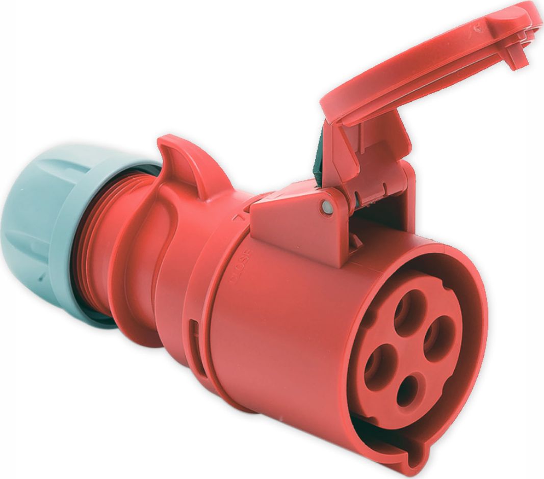 PCE PCE Gniazdo siłowe przenośne IP44 16A 4P 400V 214-6