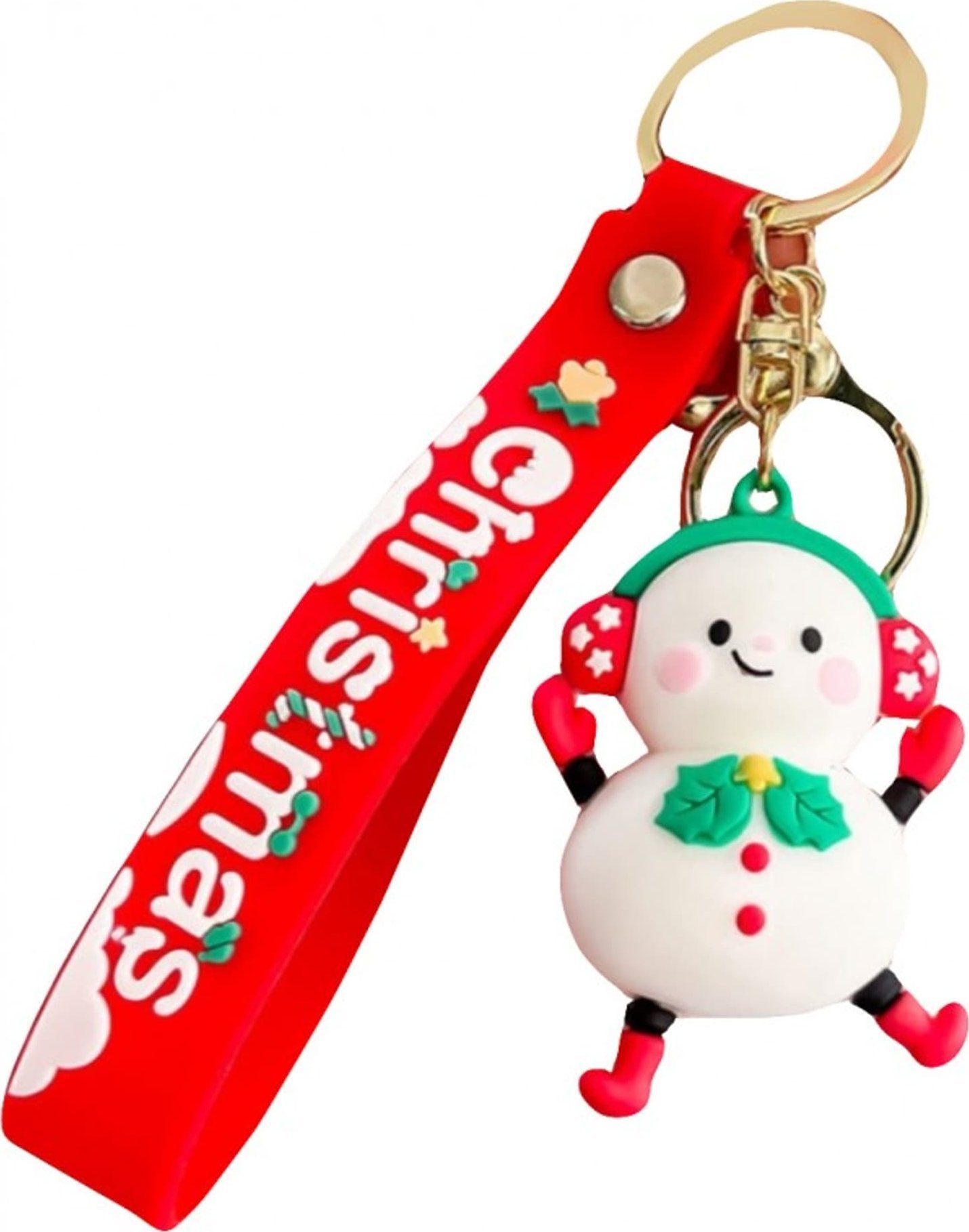 eCarla Brelok do kluczy świąteczny Bałwanek BRL319