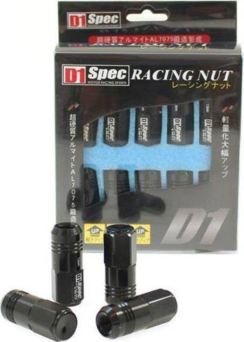 MTuning_F Nakrętki D1SPEC Replica EW M12x1.5 Black