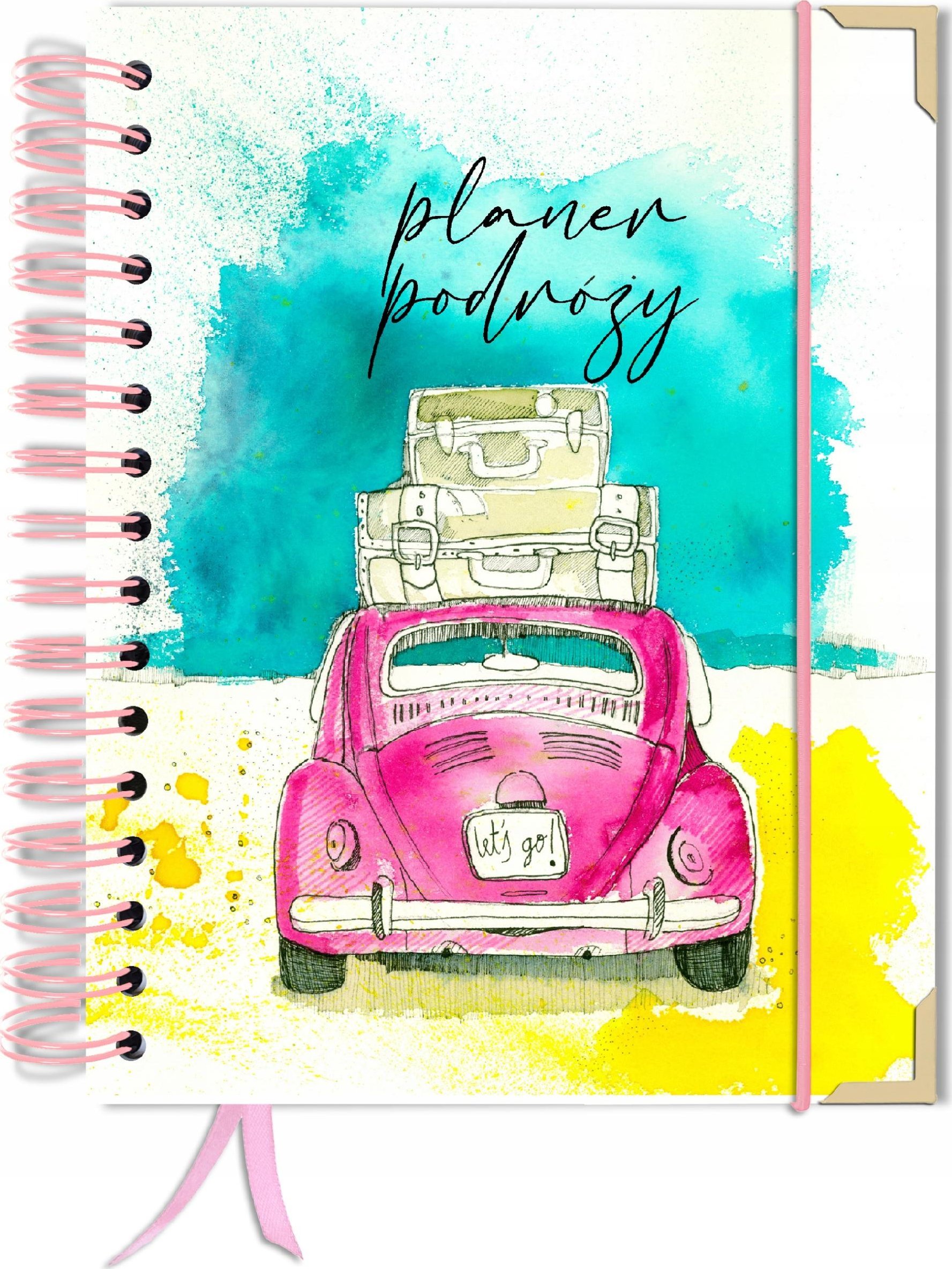 TadaPlanner Travelbook dziennik podróżnika TaDa Planner A5+ pamiętnik notes podróży