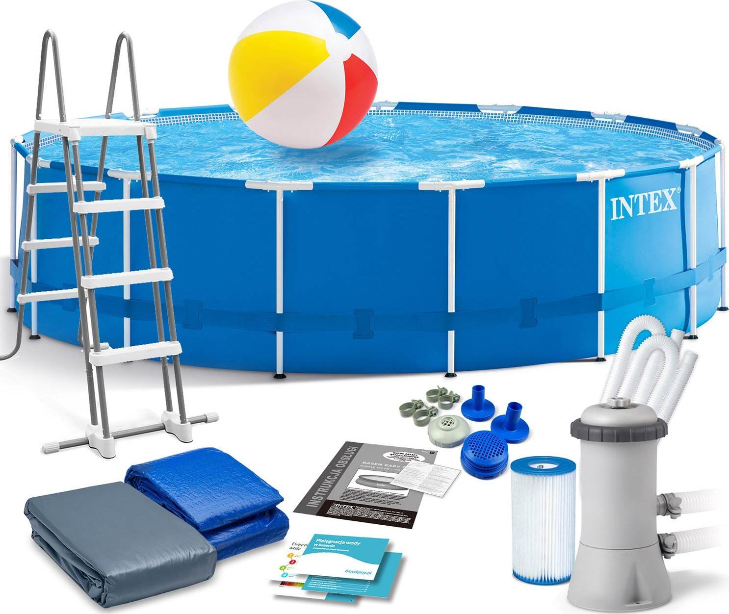 Intex Basen stelażowy 457cm 12w1 (28242)