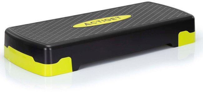 Step do ćwiczeń fitness 3-stopnie, schodek treningowy do aerobiku UNIWERSALNY