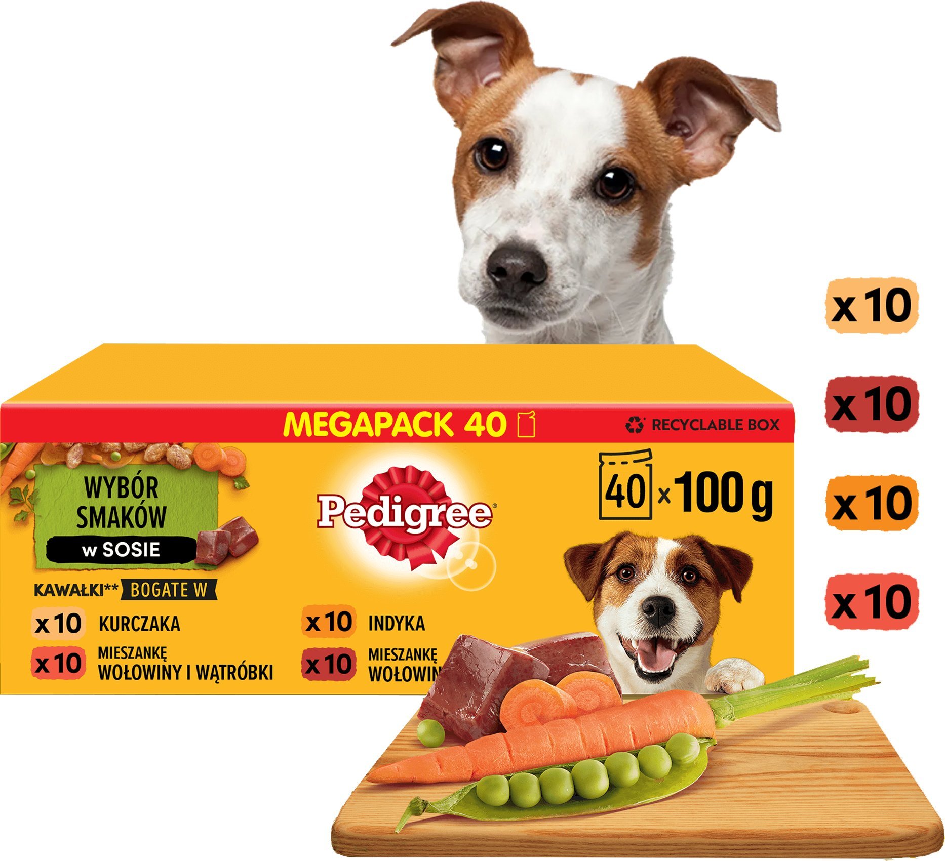 Pedigree Mixed Selection 40x100g