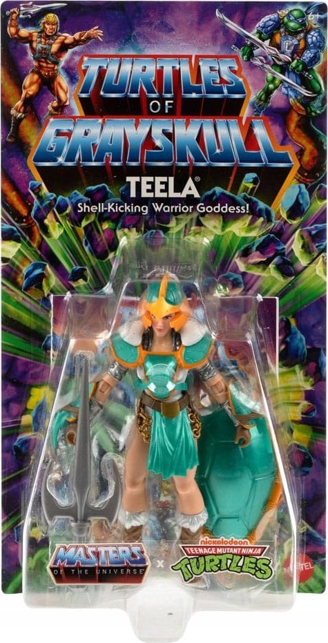 Figurka Mattel Mattel Masters of the Universe Origins Turtles of Grayskull Teela toy figure