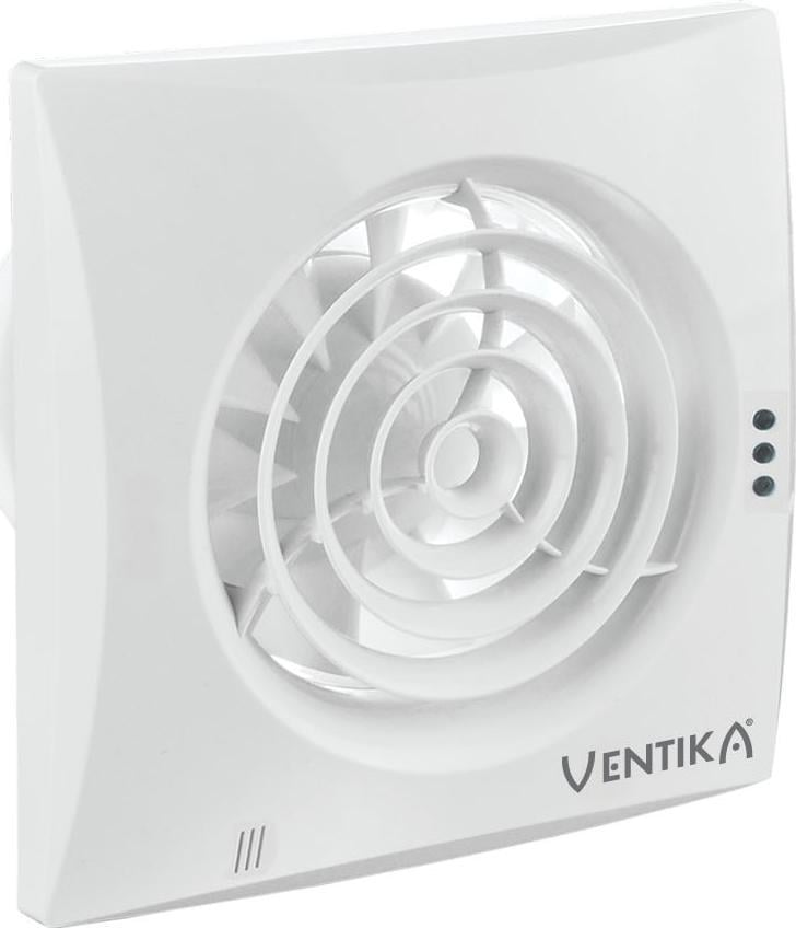 Ventika Wentylator Ścienny Biały Fi 100Mm Cichy Standard Echo D100Q Vents Group Vents.d100Q