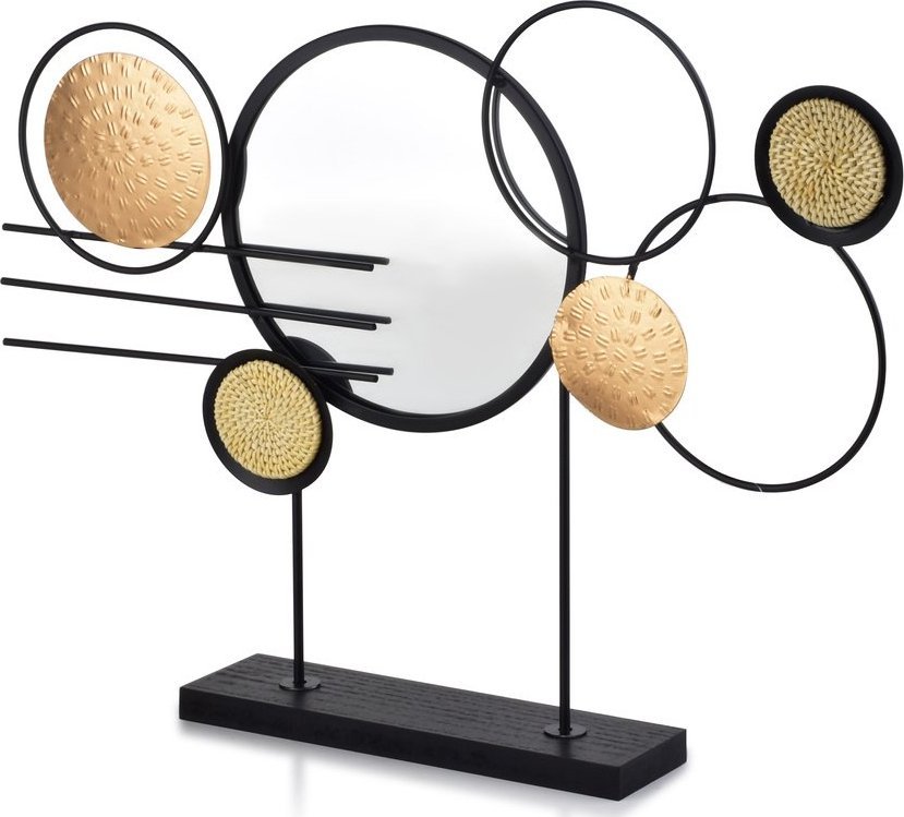 Lumarko Dekoracja Z Lustrem 48x7xh37cm