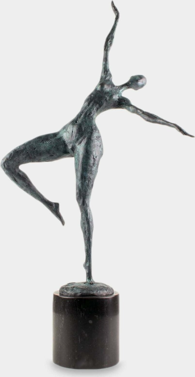 rzezbyzbrazu Modernistyczna Kobieta Tancerka Rzeźba z Brązu