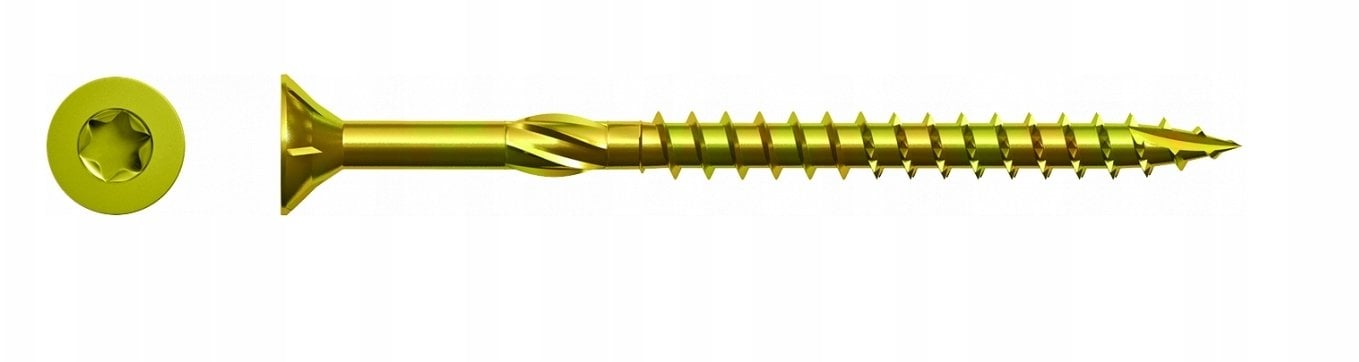 Koelner/Rawlplug Wkręt konstrukcyjny do drewna 5x35 łeb stożkowy napęd typu TX - 0.25ts