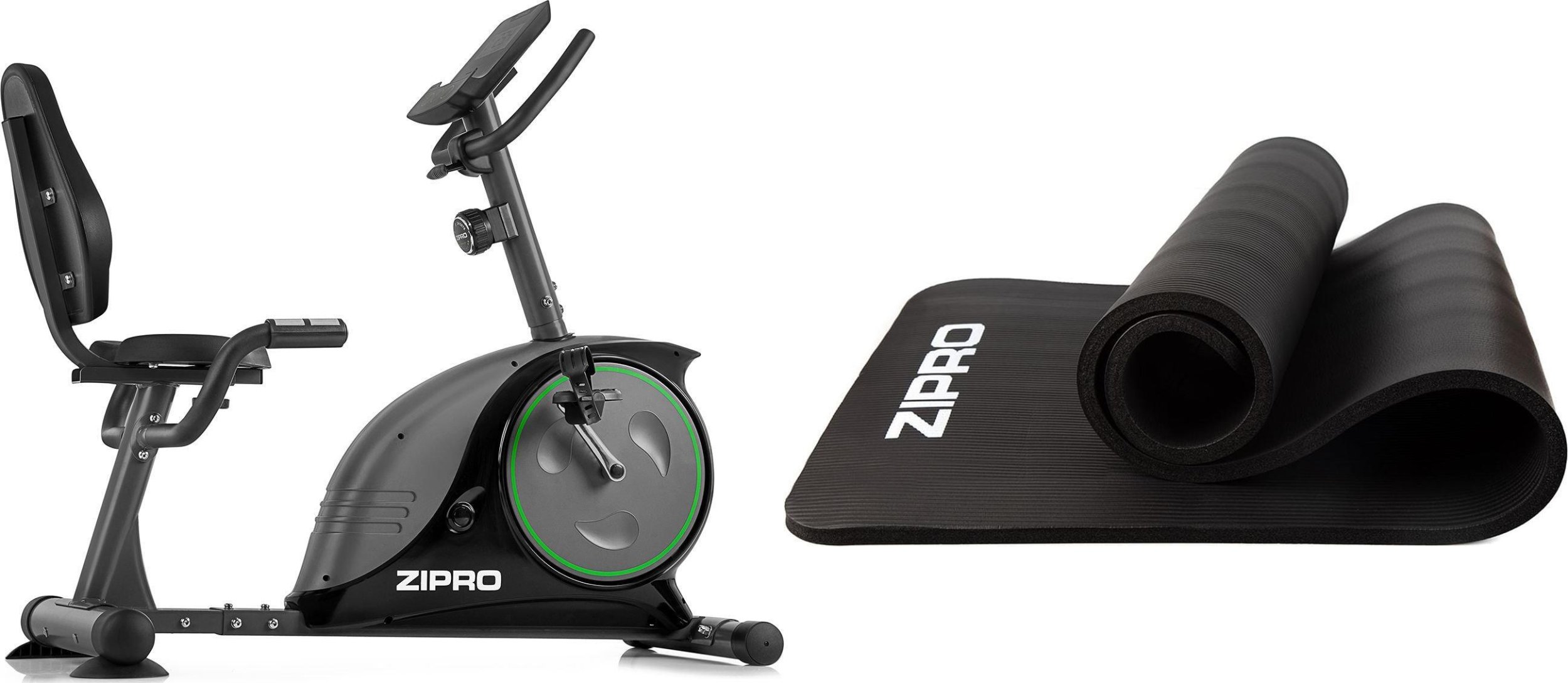 Rower stacjonarny Zipro Rower treingowy Zipro Easy + Mata treningowa Zipro