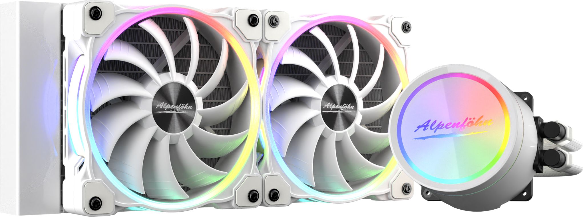 Chłodzenie wodne Alpenfohn Gletscherwasser 240 Białe (84000000193)