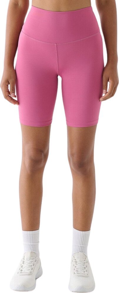 4f Legginsy damskie krótkie 4F F012 różowe 4FWAW24TFSTF012 53S L