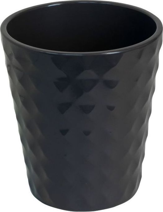 Tajemniczy ogród Osłonka doniczka ceramiczna HAVEN czarna