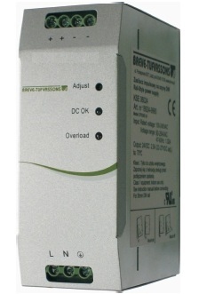 BREVE Zasilacz impulsowy prądu stałego elektroniczny KSE 24024 230/24VDC 10A 18924-9988