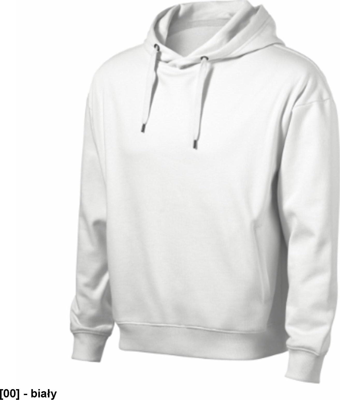 MALFINI Moon - ADLER - Moon - Bluza męska, 280 g/m2, 80 % bawełna, 20 % poliester, 75 % bawełna, 25 % wiskoza - biały 2XL