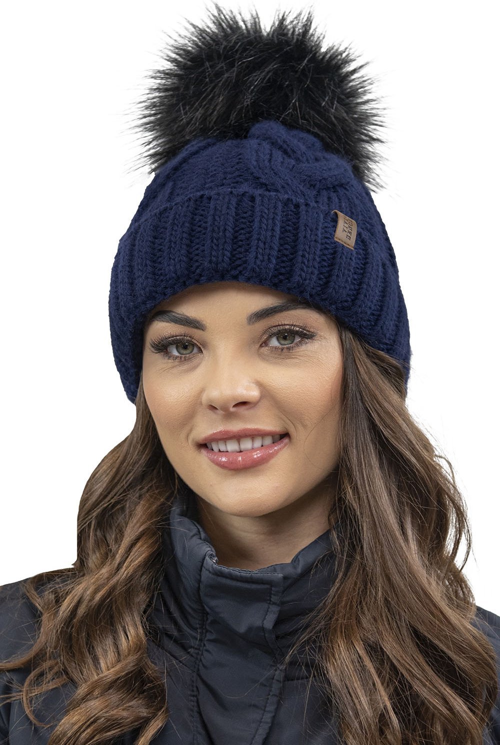 Vivisence Vivisence 7014 granatowy UNI Nakrycie głowy czapka