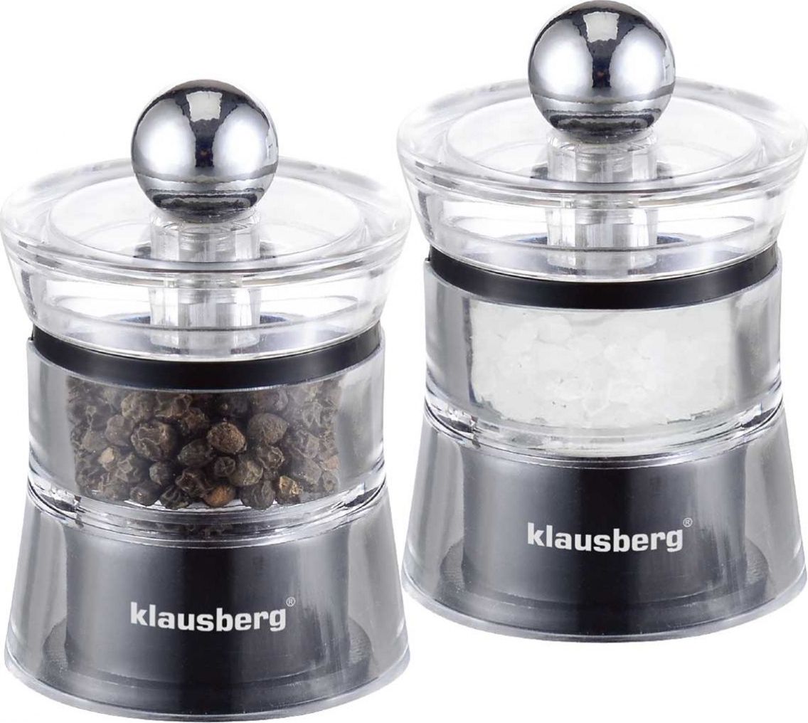 Młynek do przypraw Klausberg ZESTAW MŁYNKÓW DO PIEPRZU I SOLI KLAUSBERG KB-7432
