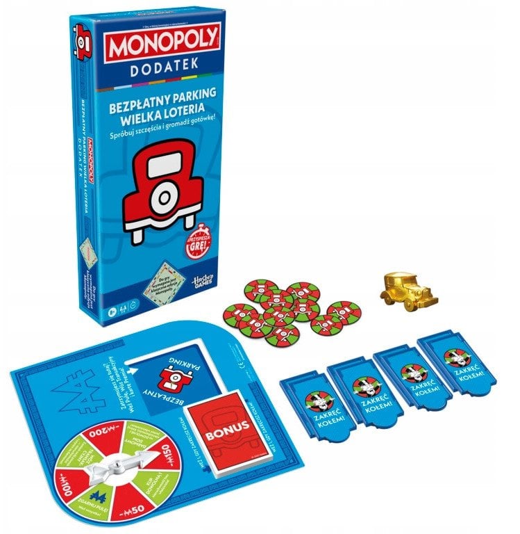 HASBRO Monopoly dodatek do gry BezpÅatny parking