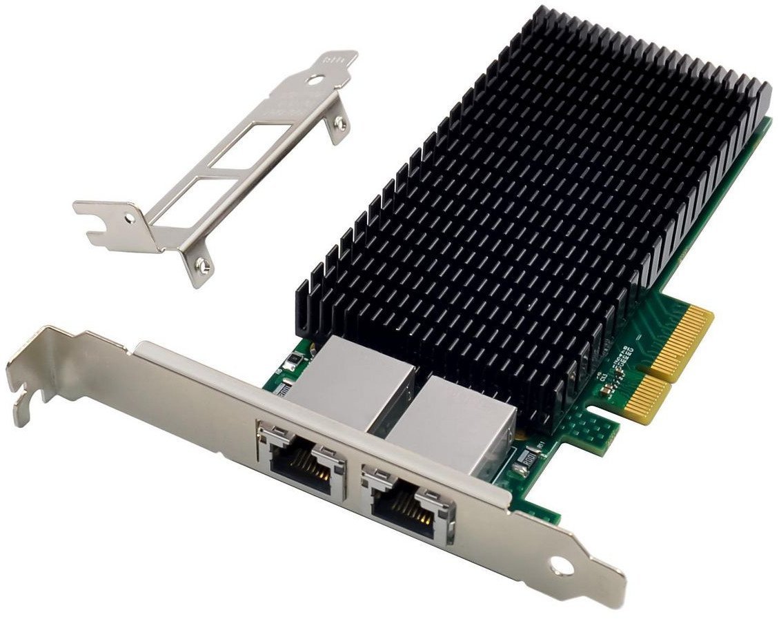 Network Card PCIe x4 X540-T2