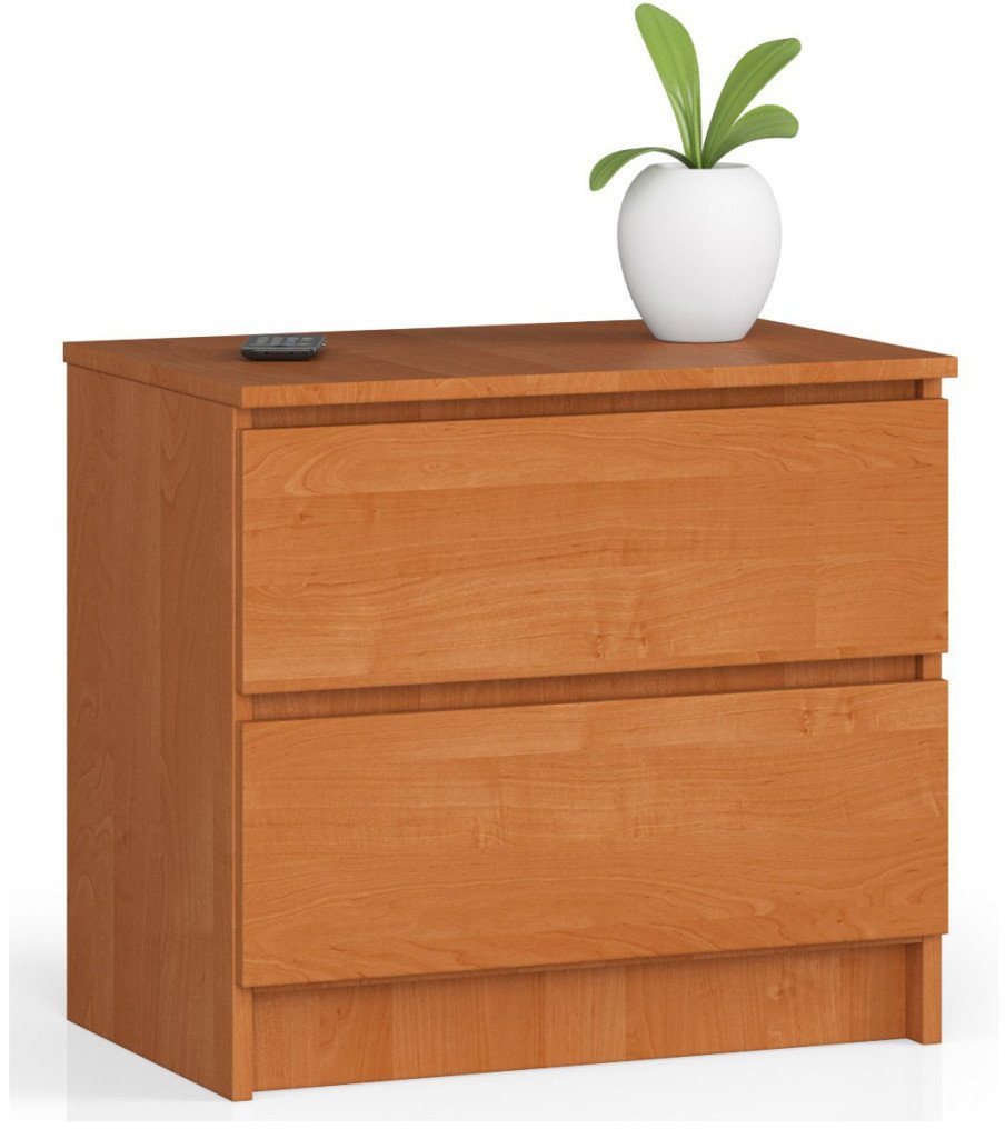 Fabryka Mebli Akord KOMODA K 60 cm 2 SZUFLADY OLCHA