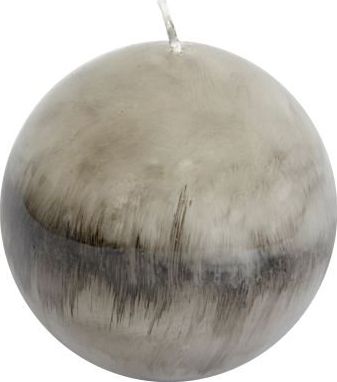 Tajemniczy ogród Świeca kula SANTA ANA - czarna duża uniwersalny