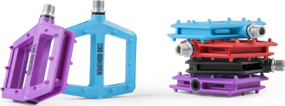 Dartmoor Pedały do roweru Dartmoor Candy Pro czerwony