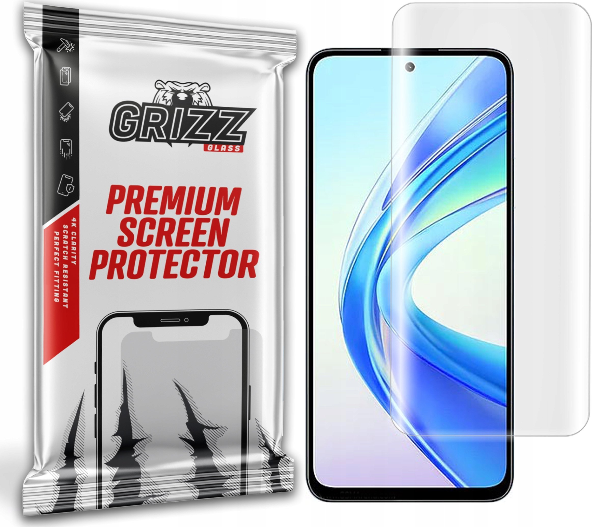 GrizzGlass Folia hydrożelowa GrizzGlass Hydrofilm do Honor X7b