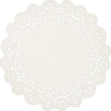 Podkładki pod talerze biały ok. 35,5cm 50szt