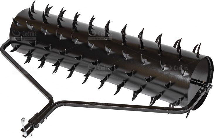 Cedrus Walec Ogrodowy z Kolcami Kolcowy Aerator Areator Wertykulator do Trawy Traktora 91cm (SP31129)