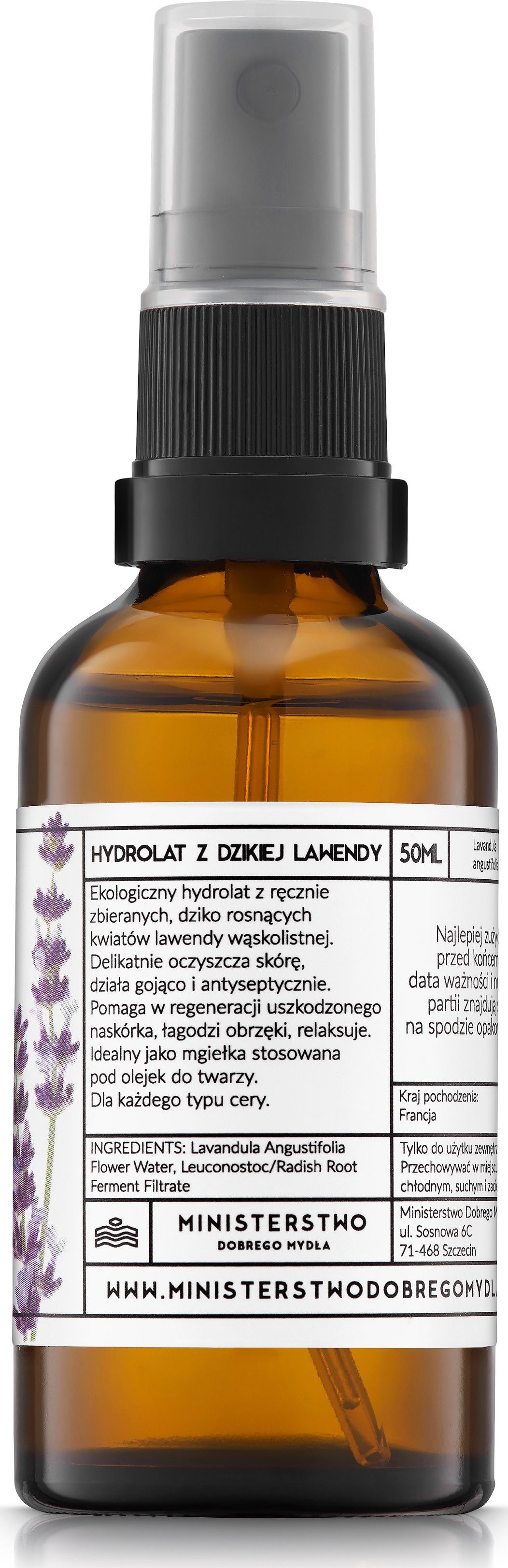 Ministerstwo Dobrego Mydła Hydrolat Lawenda 50ml