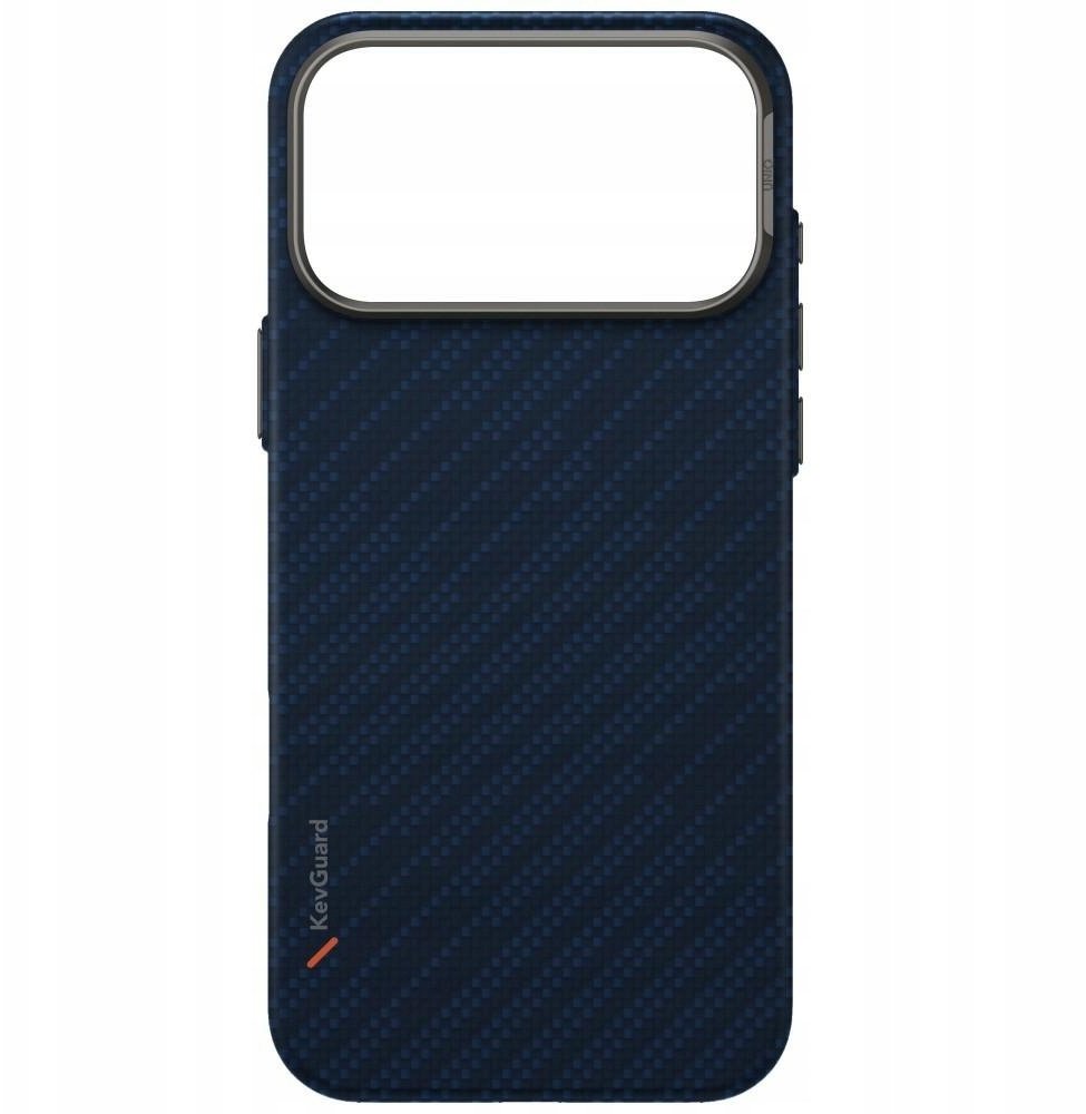 Uniq Etui Keva EDGE do Apple iPhone 17 Pro Max Magclick Charging niebieski