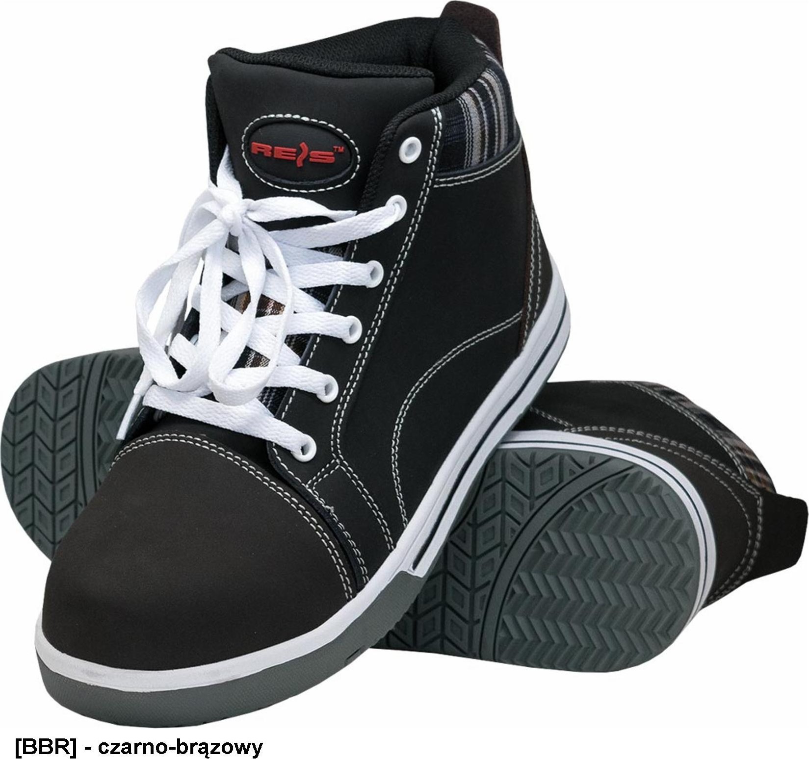 R.E.I.S. BRKRAFTER-T SB E FO SRC - trzewik skóra nubuk, kompozytowy podnosek, podeszwa antypoślizgowa, olejoodporna 47