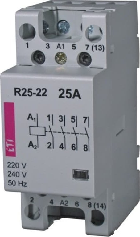 Eti-Polam Stycznik modułowy 25A 230V AC 2Z 2R R 25-22 230V 002462340