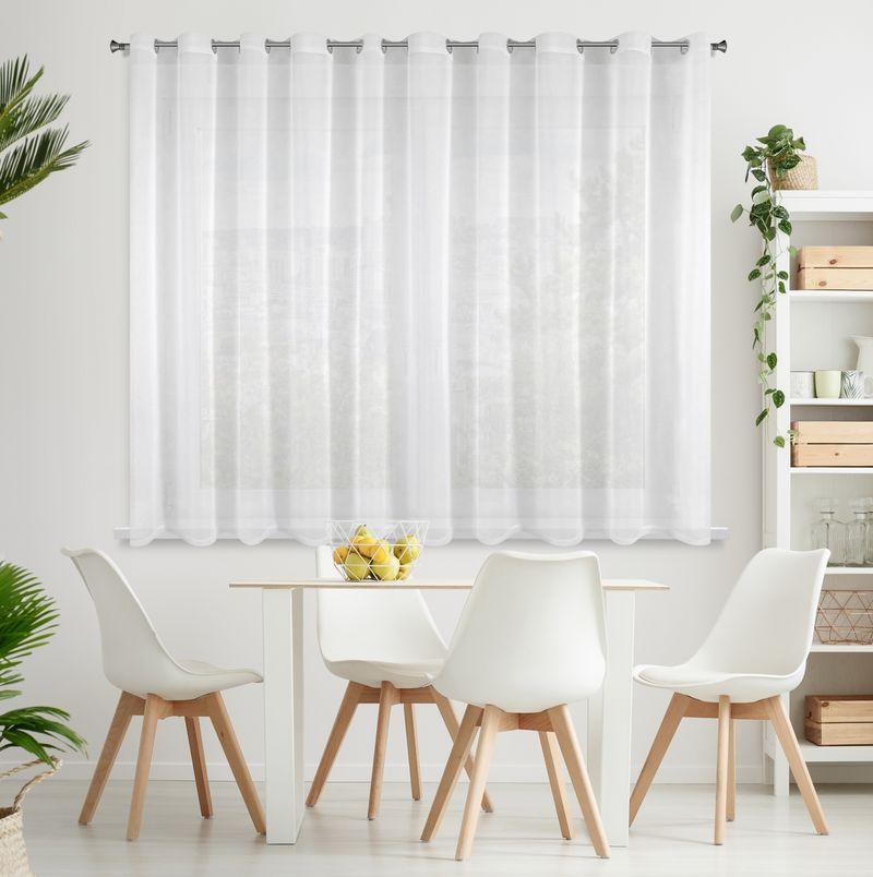 Eurofirany FIRANA GOTOWA LUCY 400X150 CM BIAŁY