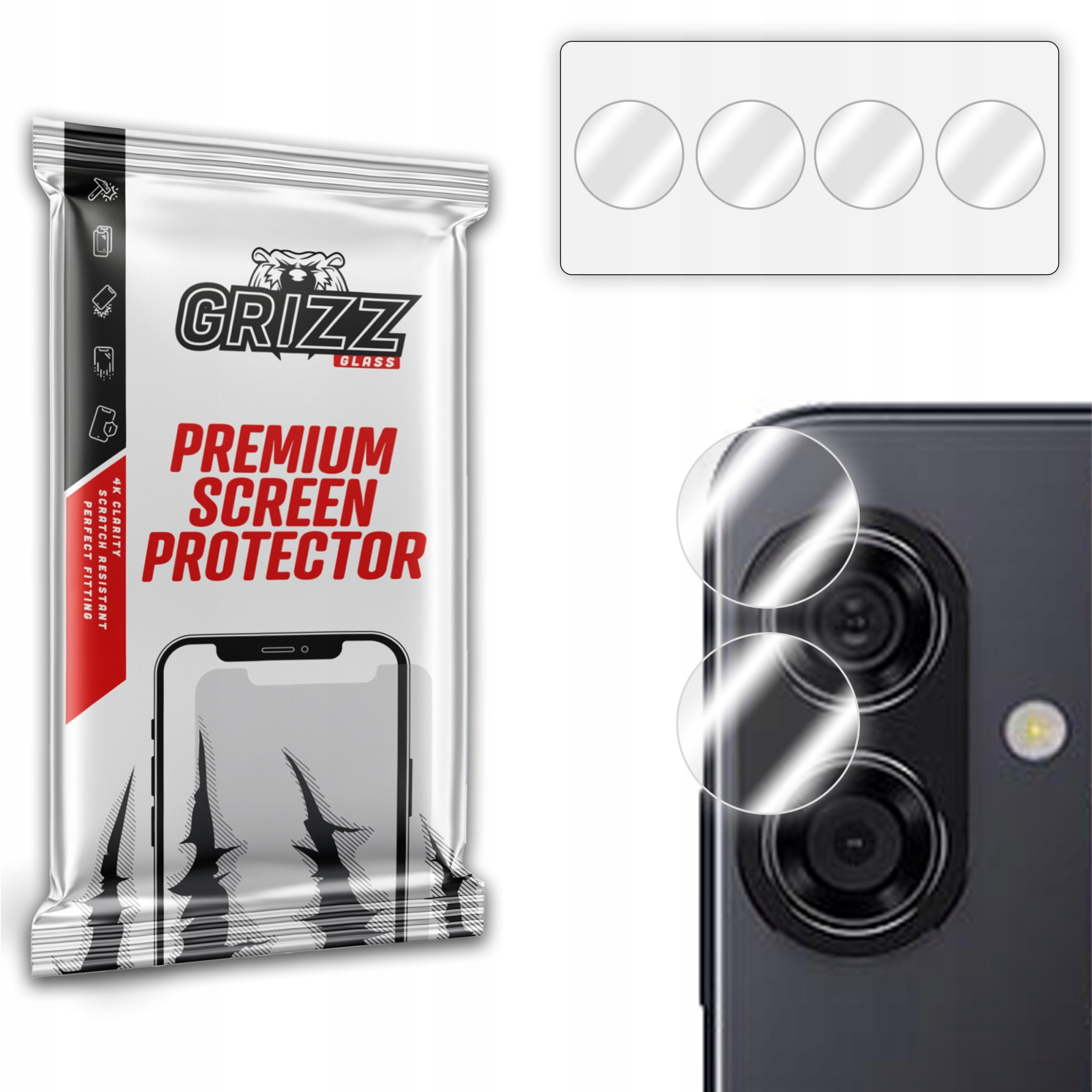 Szkło na aparat GrizzGlass HybridGlass Camera do Coolpad Cool 40i