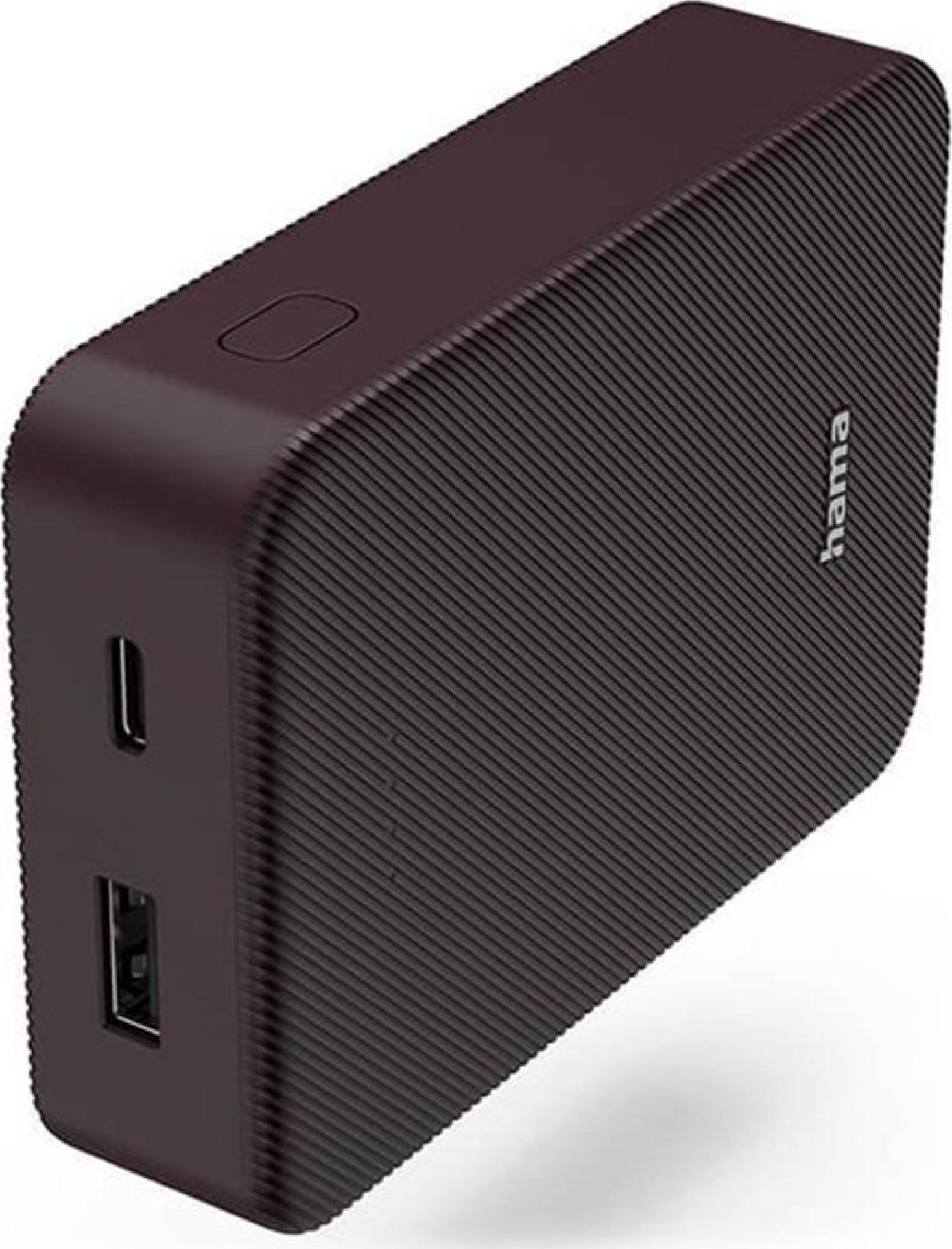 Powerbank Hama Power Pack Color 10 10000mAh Bordowy