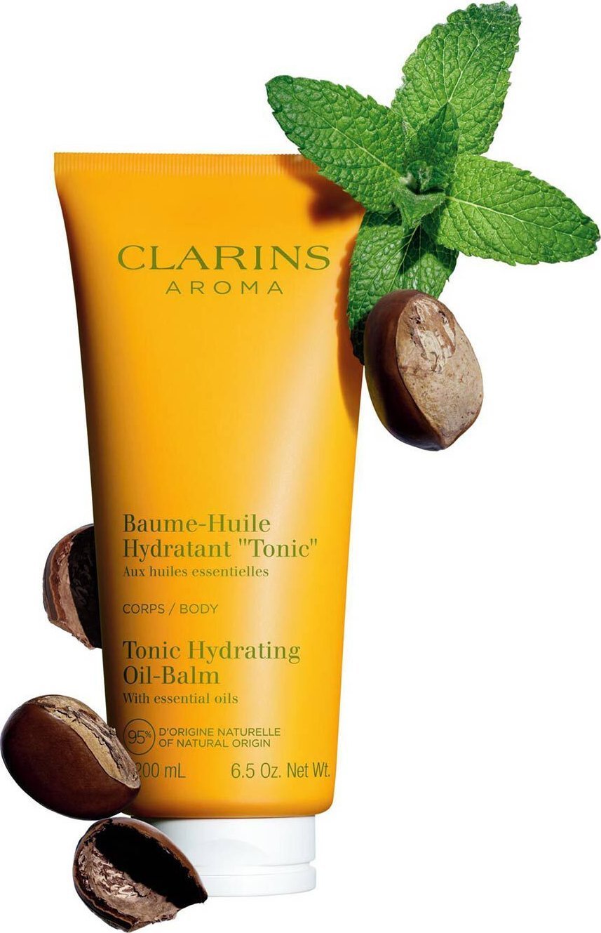 Clarins CLARINS AROMA BODY CARE TONIC HYDRATING BODY BALM WITH ESSENTIAL OILS 200ML