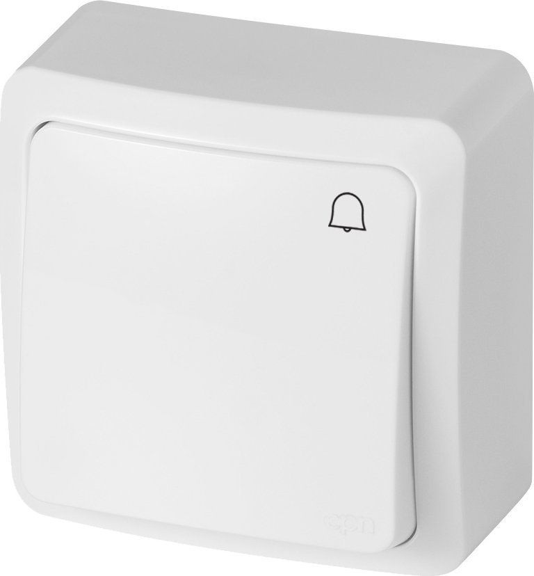 Elektro-Plast BERG Łącznik zwierny dzwonek n/t 10AX IP20 biały (3714-00)