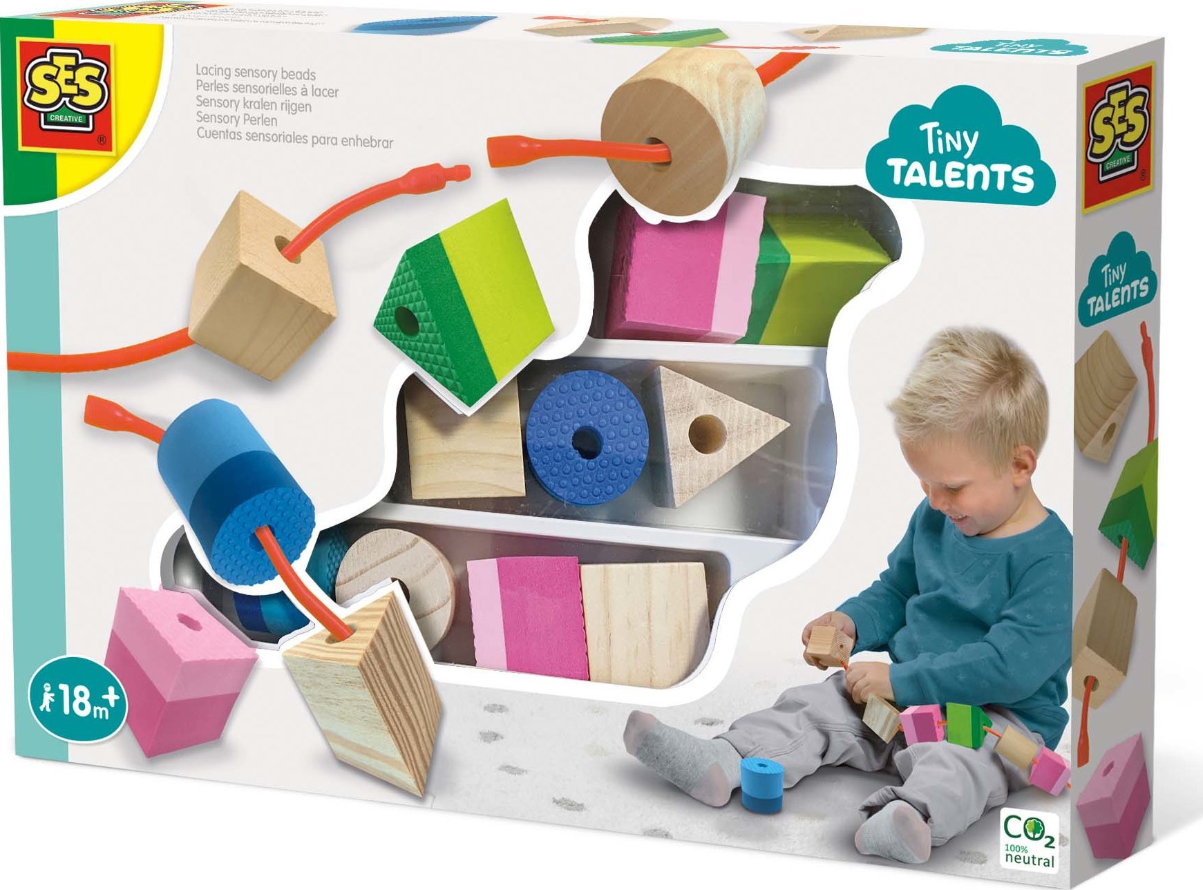 ses creative SES Zab.sensorycz.nawlekanie koralików 13102 31029