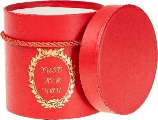 Pudełko Flower Box czerwony ROZETTE