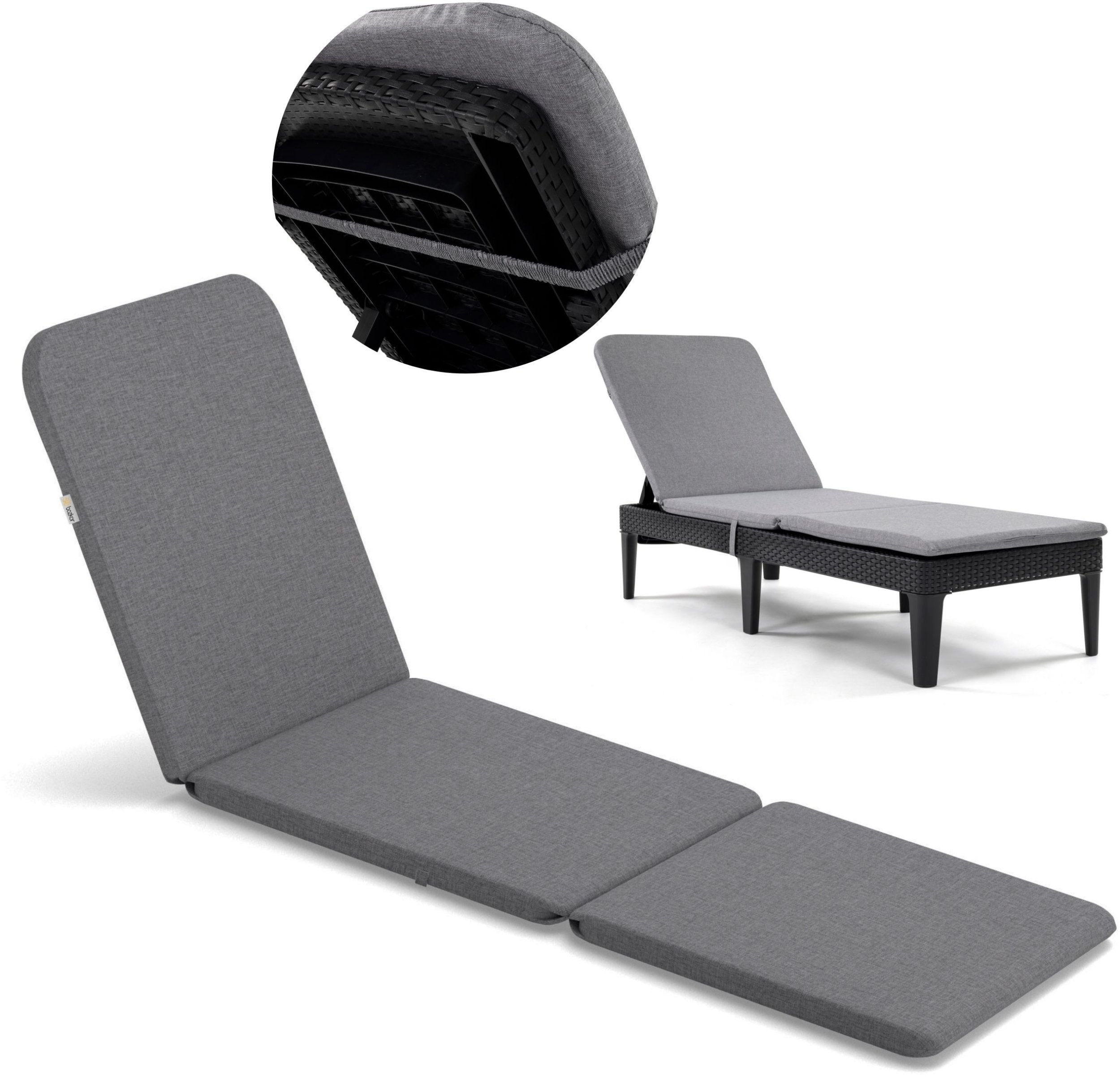 Poduszka na leżak Jaipur S-03 Melange 60x190x4cm