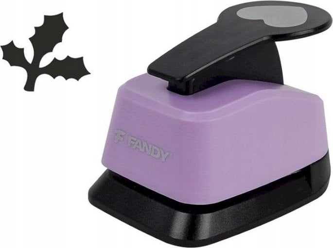 FANDY Dziurkacz ozdobny 37mm ostrokrzew