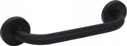 Bisk Uchwyt łazienkowy nad wannę 26,5 cm czarny