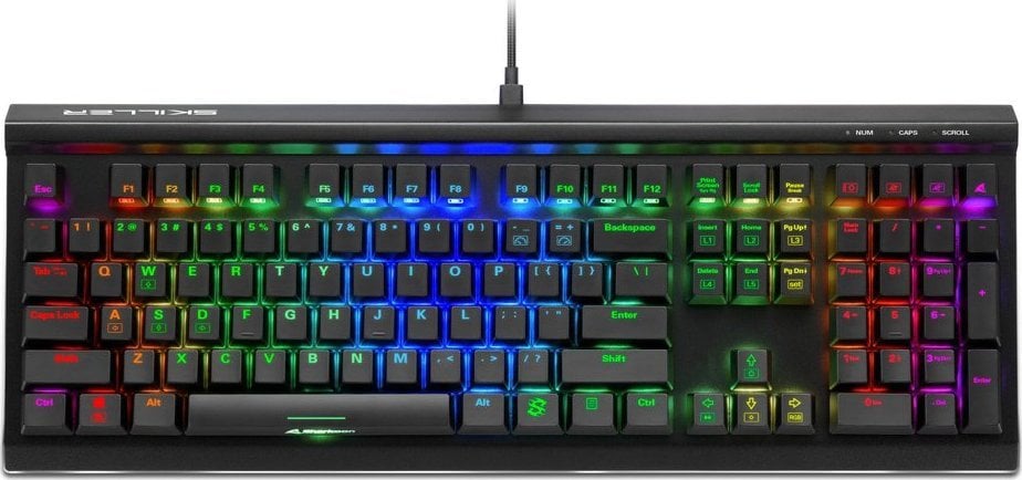 Klawiatura Sharkoon Skiller SGK60 Kalih White Box