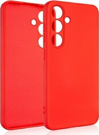 Beline Beline Etui Silicone Samsung S24 S921 czerwony/red