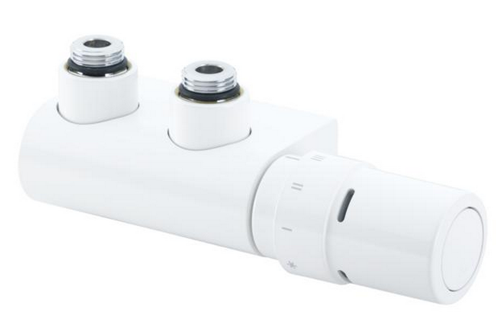 Danfoss Zestaw do regulacji grzejników łazienkowych VHX-Duo biały (013G4281)