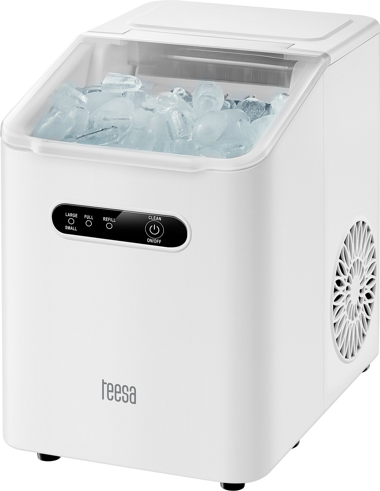 Kostkarka do lodu TEESA EASY ICE, 11kg lodu , 1L , 110W, dwa rozmiary kostek, autoczyszczenie